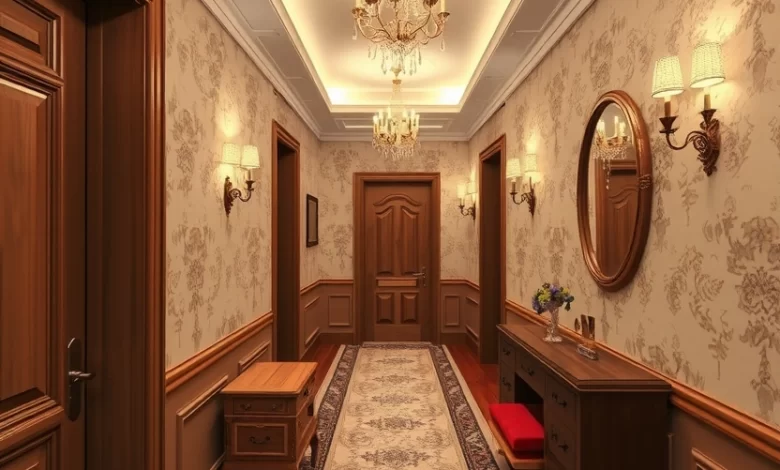 Дизайн прихожей в томском доме
